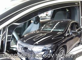 MERCEDES EQS  5durų 2022 → Langų vėjo deflektoriai priekinėms durims