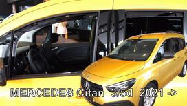 MERCEDES CITAN  II W420 5d 2021 → (+OT) Langų vėjo deflektoriai keturioms durims