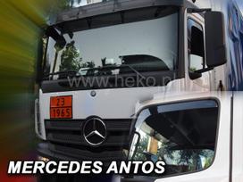 MERCEDES BENZ ANTOS 2012 → Langų vėjo deflektoriai priekinėms durims