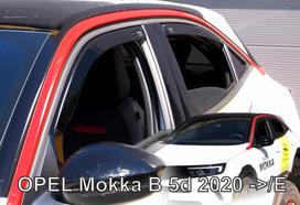 OPEL MOKKA E 5 durų 2020 →  Langų vėjo deflektoriai priekinėms durims