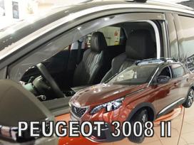 PEUGEOT 5008 5 durų 2016 → 2024 Langų vėjo deflektoriai priekinėms durims