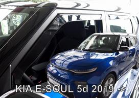 KIA E-SOUL 5d 2019 → (+OT) Langų vėjo deflektoriai keturioms durims