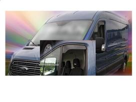 Langų vėjo deflektoriai  FORD E-TRANSIT 2013 → (OPK) trumpi  priekinėms durims