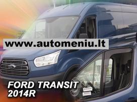 Langų vėjo deflektoriai FORD E-TRANSIT VIII 2013 →  priekinėms durims