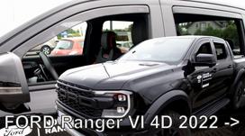 FORD RANGER VI 4d 2022 → (+OT) Langų vėjo deflektoriai keturioms durims