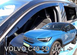 VOLVO C40 5durų 2021 → (+OT) Langų vėjo deflektoriai keturioms durims