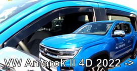 VOLKSWAGEN AMAROK 4 durų 2022 → (+OT) Langų vėjo deflektoriai keturioms durims