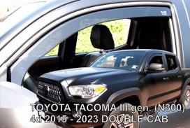TOYOTA TACOMA 4 durų 2015 → 2023 Langų vėjo deflektoriai priekinėms durims