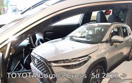 TOYOTA COROLLA CROSS  5 dūrų 2020 → Langų vėjo deflektoriai priekinėms durims