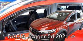 DACIA JOGGER 5durų 2021 → (+OT) langų vėjo deflektoriai keturioms durims