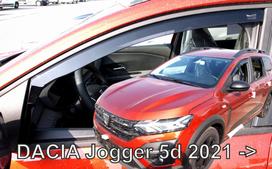 DACIA JOGGER 5durų 2021 → Langų vėjo deflektoriai priekinėms durims
