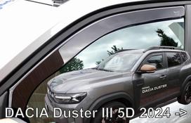 DACIA DUSTER 5 durų 2024 →  Langų vėjo deflektoriai priekinėms durims