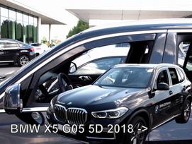 BMW X5 G05 5d 2018  → Langų vėjo deflektoriai priekinėms durims