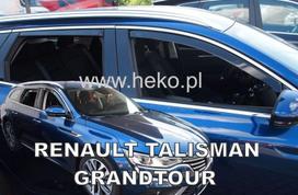 RENAULT TALISMAN 2016 → (+OT) GRANDTOUR Langų vėjo deflektoriai keturioms durims