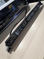 K27  LED Bar 105W sertifikuotas žibintas su blykste