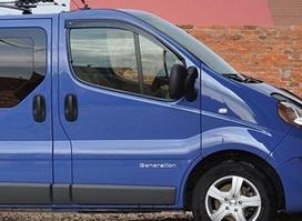 OPEL Vivaro  2001 → 2014  Langų vėjo deflektoriai priekinėms durims