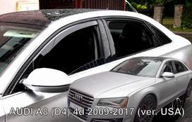 AUDI A8 (D4)  2009 → 2017 (USA)   Langų deflektoriai priekinėms durims