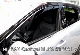 NISSAN QASHQAI III J12 5 durų 2021 → (+OT) Langų vėjo deflektoriai keturioms durims