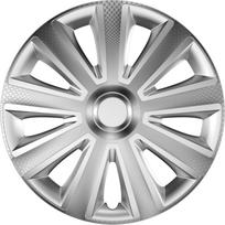RATŲ GAUBTAI AVIATOR CARBON R15 Sidabriniai  , 4 vnt