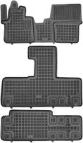TOYOTA PROACE VERSO 1,2,3 eilės 2016 → Guminiai kilimėliai su borteliais