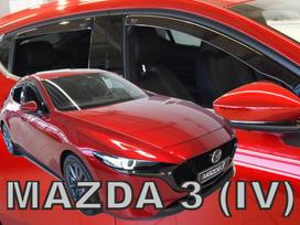 MAZDA 3 IV 2019 → HEČBEKAS +OT Langų vėjo deflektoriai keturioms durims