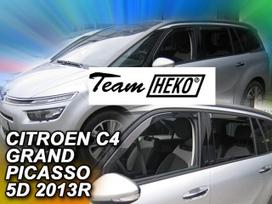 CITROEN C4 GRAND PICASSO Mk2 5 durų  2013 →  2021 Space Tourer  (+OT) langų vėjo deflektoriai keturioms durims
