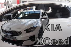 KIA XCEED 5D 2019 →  (+OT) Langų vėjo deflektoriai keturioms durims