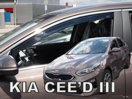 KIA CEED III 5 dūrų 2018 →  HTB/SW/XCEE`D Langų vėjo deflektoriai priekinėms durims