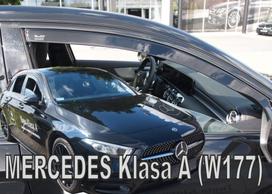 MERCEDES A W177 5 durų 2018 → Langų vėjo deflektoriai priekinėms durims