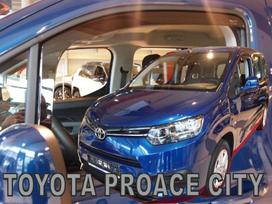 TOYOTA PROACE CITY 3 durų 2019 → Langų vėjo deflektoriai priekinėms durims