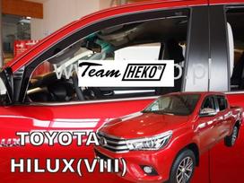 TOYOTA HILUX VIII 4d 2015 → Langų vėjo deflektoriai priekinėms durims