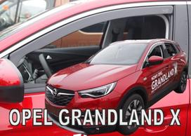 OPEL GRANDLAND X 2017 →  Langų vėjo deflektoriai priekinėms durims
