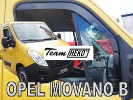 OPEL MOVANO B 2010 →  LONG Langų vėjo deflektoriai priekinėms durims