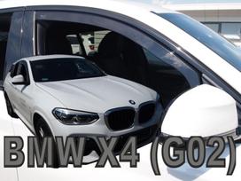 BMW X4 G02 5 durų 2018  → Langų vėjo deflektoriai priekinėms durims