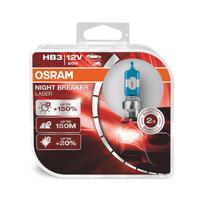 OSRAM automobilių lemputės HB3 60W 12V  NIGHT BREAKER LASER +150%