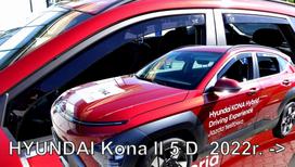 HYUNDAI KONA 5 durų 2023 → (+OT) langų vėjo deflektoriai keturioms durims