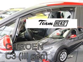 CITROEN C3 2016 → 2024 Langų vėjo deflektoriai priekinėms durims