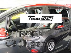 CITROEN C3 5 durų  2016 → 2024 (+OT) langų vėjo deflektoriai keturioms durims