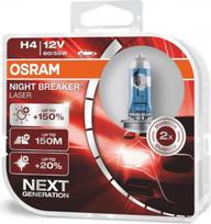 OSRAM automobilių lemputės  H4 55/60W 12V NIGHT BREAKER LASER +150%