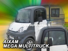 AIXAM MEGA MultiTruck  Klijuojami  langų vėjo deflektoriai priekinėms durims