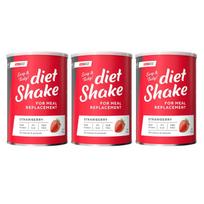 Dietinis kokteilis ICONFIT braškinis, 3 x 495 g
