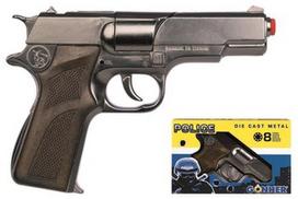 Metal police pistol GONHER 125/0