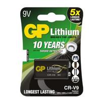 GP Lithium battery 9V L522/LA522/6F22 blister pack - 1 pc.