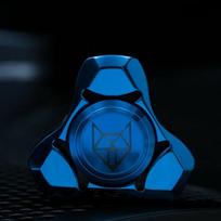 Nerūdijančio plieno Geriausias Fidget Spinner Streso Malšinimo Žaislas Giroskopas Antistresinis Mini Deimpresijos Rankinis Suktuvas Suaugusiems Autizmas mėlyna