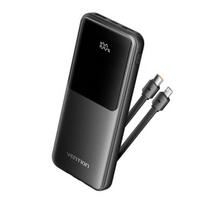 Atsarginis maitinimo šaltinis ("Power Bank") Išorinė baterija - VENTION - FHOB0 - 10000mAh - 2x USB - Juoda