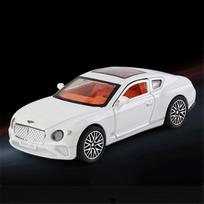 1/32 Bentley Continental GT lydinio prabangus automobilio modelis lietas metalas automobilio transporto priemonės modelis garso ir šviesos simuliacija kolekcija vaikiškas žaislas dovana balta