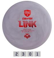 Diskgolfo diskas Discmania Putter Soft Exo Link Evolution, pilkas