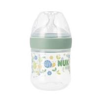 Buteliukas nuo pilvo dieglių su karščio indikatoriumi NUK Slow Flow, Green, 0+ mėn, 150 ml