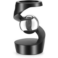 Desk Toys, Spinning Desk Toy, Desk Fidgets for Office for Adults, Metal Fidget Toys for Kids Teens 6.5*3.5*3.5cm sidabras/juoda