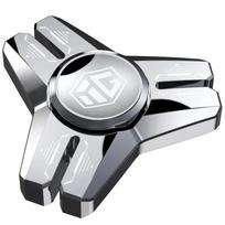Nerūdijančio plieno Geriausias Fidget Spinner EDC Antistresinis Metalo Streso Malšinimo Žaislas Rankinis Giroskopas Vaikams Autizmas ADHD sidabras